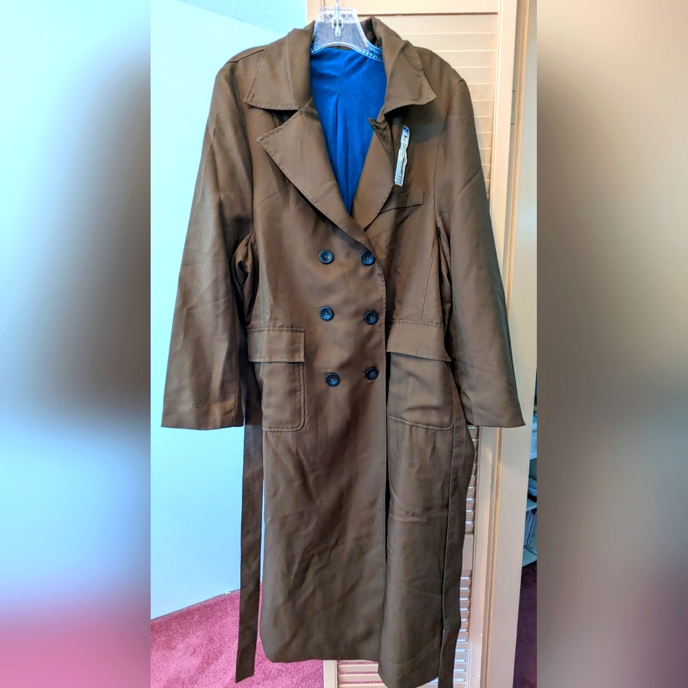 Men's Dr. Who Trench Coat